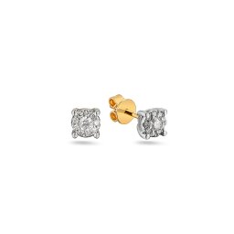 Elegantní napichovací náušnice s diamanty Kace IZBR1447