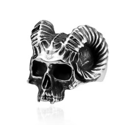 prsten Demon Satan Goat Skull - SS8-728R