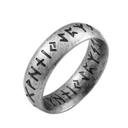 prsten Double Letter Rune - SS8-R136 Retro