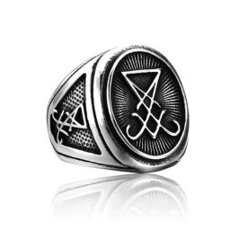 prsten Satan Signet - SS8-757R