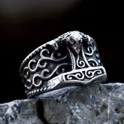 prsten Nordic Mjolnir Thor's - SS8-1233R