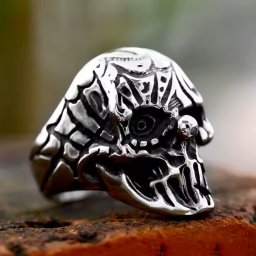 prsten Skull Punk Clown - SS8-1165R