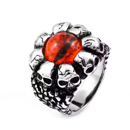 prsten Bloody Dragons Eye - SS8-608R Red