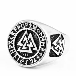 prsten Valknut - SS8-710R Steel
