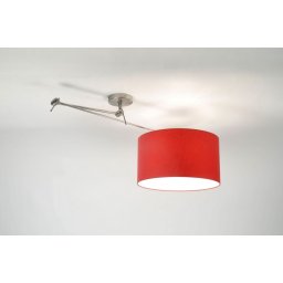 Závěsné designové svítidlo nad stůl Snap Light Red