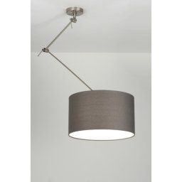 Závěsné designové svítidlo nad stůl Snap Light Grey