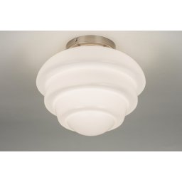 Stropní skleněné svítidlo Art Deco Style II