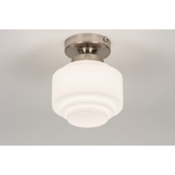 Stropní skleněné designové svítidlo Art Deco P