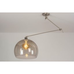Závěsné designové svítidlo nad stůl Snap Light Champagne Bottle and Black