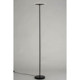 Stojací designová LED lampa se stmívačem Opus Black