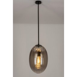 Závěsné svítidlo do chodby Art Deco Nomon Champagne