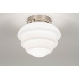 Stropní skleněné designové svítidlo Art Deco MN