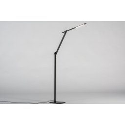 Stojací LED lampa se stmívačem Ariett Black
