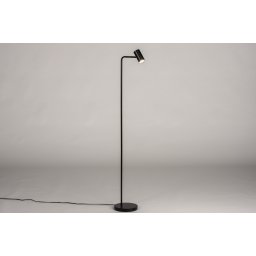 Stojací LED lampa se stmívačem Carol Black
