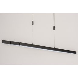 Závěsné designové černé LED svítidlo nad stůl Corciano Trio 180 Black