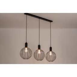 Závěsné svítidlo nad jídelní stůl Ohio Nero Trio Line