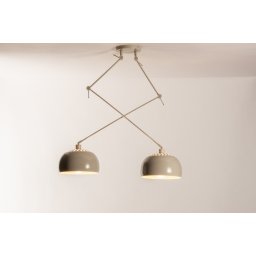 Závěsné designové svítidlo nad stůl Snap Light Duo Monaco Sand