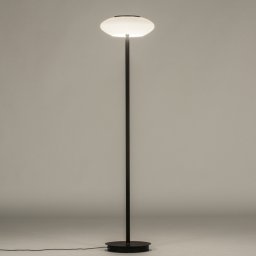 Stojací LED lampa se stmívačem Art Deco Smart Nero