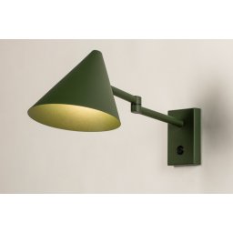 Nástěnné designové svítidlo s vypínačem Florentia Green