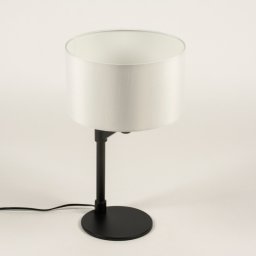 Stolní textilní lampa Merolli Bianco