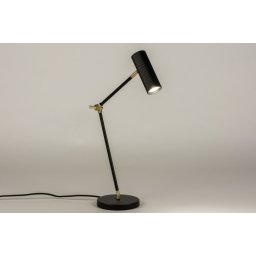 Stolní minimalistická lampa Veritage Black