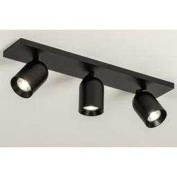 Stropní bodové svítidlo do kuchyně Alex Black Trio