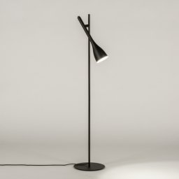 Stojací černá lampa Sofa Black