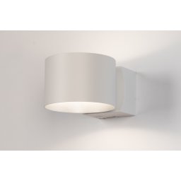 Nástěnné LED svítidlo se stmívačem a dálkovým ovladačem Frontal Sculpt White