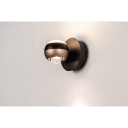Nástěnné LED svítidlo se stmívačem a vypínačem Deep Switch Gold