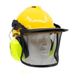 3M helma dřevorubecká se štítem a sluchátky PELTOR OPTIME III