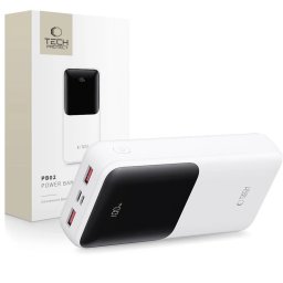 Powerbanka Tech-Protect PB02 20000mAh 22,5W - Bílá