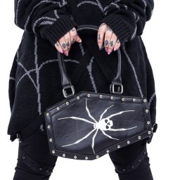 kabelka (taška) HEARTLESS - WIDOW MAKER - BLACK - POI1539
