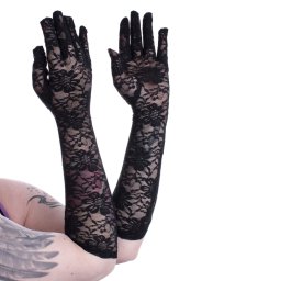 nárukávník (rukavice) POIZEN INDUSTRIES - LONG - BLACK - POI1538