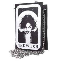 kabelka (taška) HEARTLESS - WITCH TAROT - BLACK - POI1546