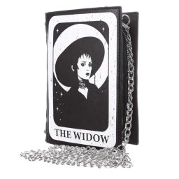 kabelka (taška) HEARTLESS - WIDOW TAROT - BLACK - POI1548