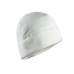 AB čepice DELTA fleece BÍLÁ