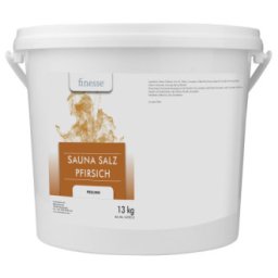 finesse® Peelingová saunová sůl, Broskev, 13 kg