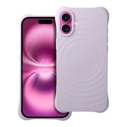 Kryt / obal Silicone Zephyr Mag Cover iPhone 16 - fialový