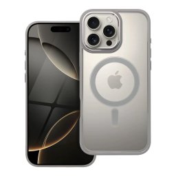 Obal / kryt CASE Color Edge Mag iPhone 16 Pro Max - titanově šedý