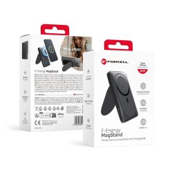 Powerbanka Forcell F-Energy MagStand F10K2 10 000mAh 20W černá - černá
