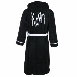 župan Korn - Logo - BLACK - ROCK OFF - KORNROBE01MB