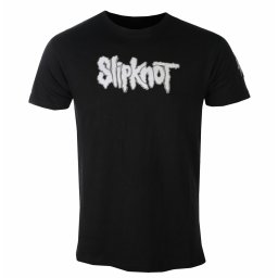 tričko pánské Slipknot - Logo & Star App Slub - ROCK OFF - SKAPSLUB01MB-1