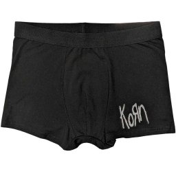 boxerky pánské Korn - Logo - ROCK OFF - KORNBX31MB