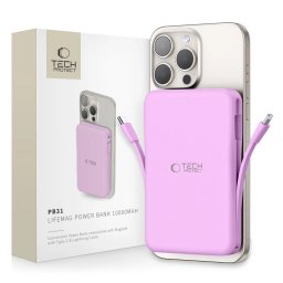 Tech-Protect PB31 10000mAh - Levandulová