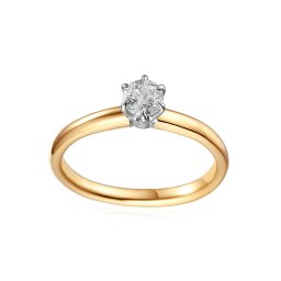 Zásnubní prsten s lab-grown diamantem Caissa IZLG580