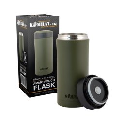 KOMBAT láhev MILITARY izolovaná NEREZ 330ml ZELENÁ
