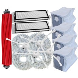 15ks HEPA filtry, kartáče, sáčky a mopy pro ROBOROCK QRevo MaxV, QRevo Pro, QRevo S, Plus, sada