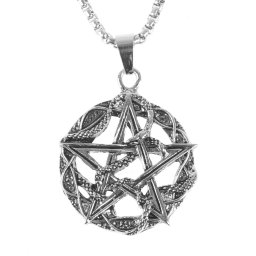 obojek Pentagram Snake - PSY1088