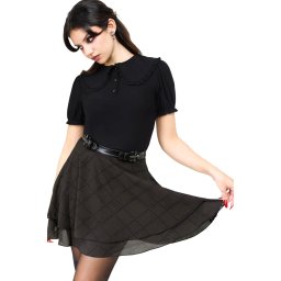 sukně dámská KILLSTAR - Cryptessa - Tartan - KSRA011908