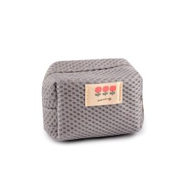 Dívčí pouzdro / klíčenka 8,5x6 cm, barva 5 šedá světlá